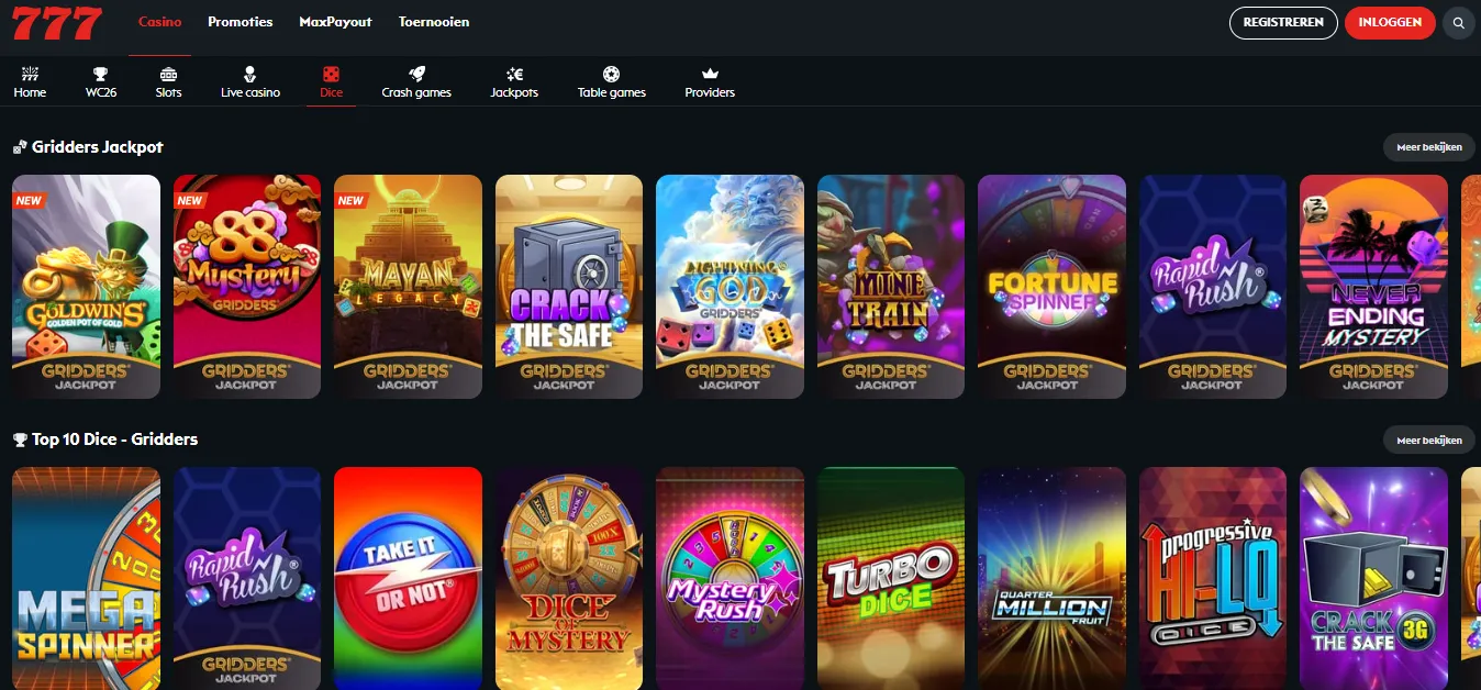 Licentie en veiligheid bij een dice casino