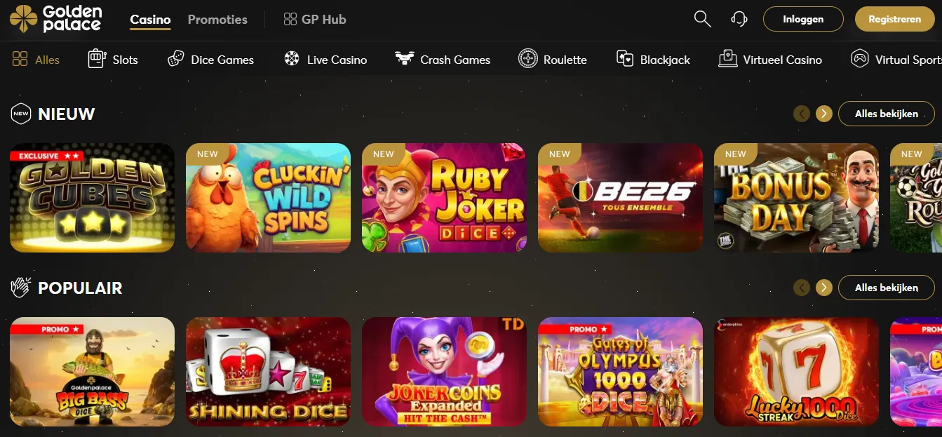 Hazard en andere traditionele spellen in een dice casino