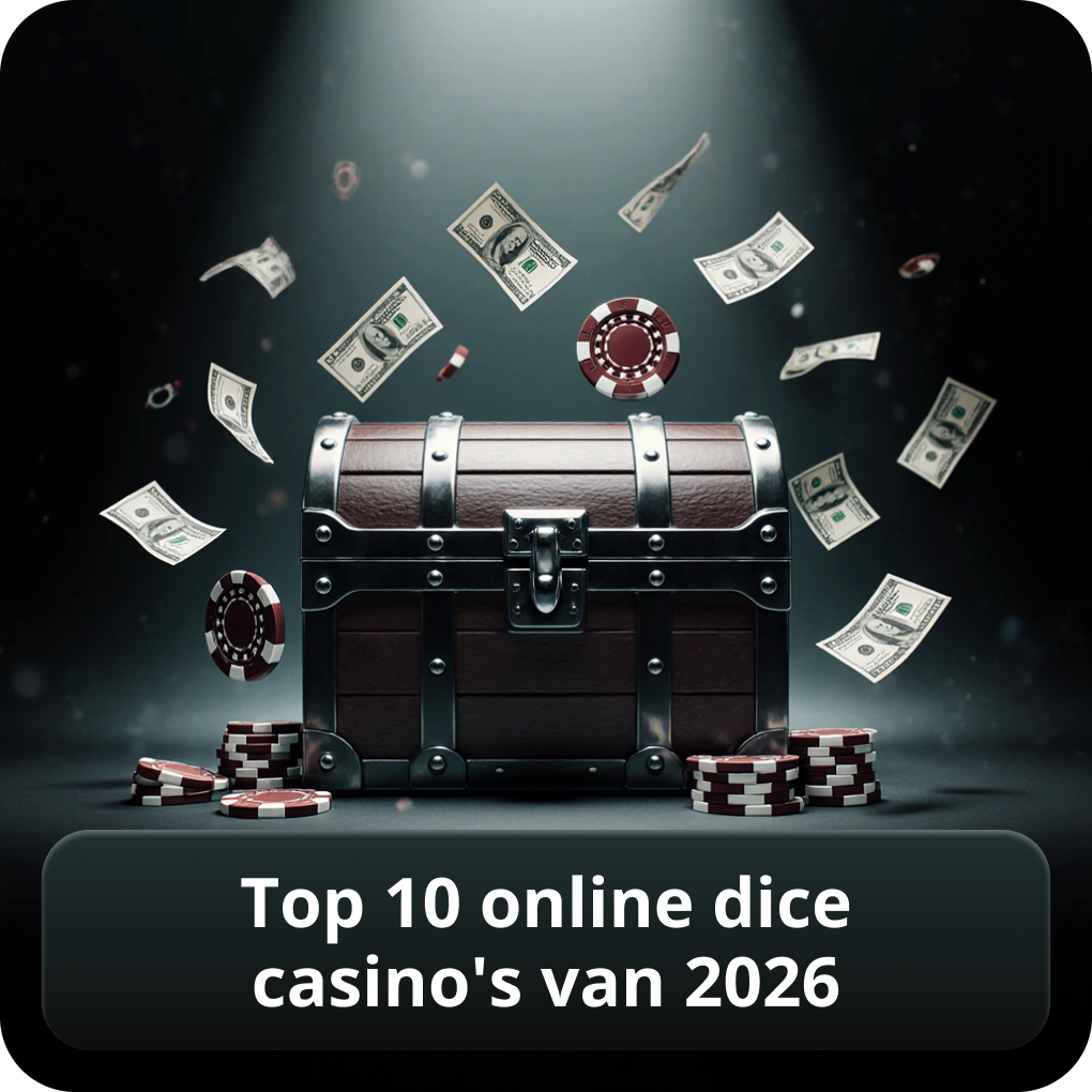 Top 10 online dice casino's van 2026